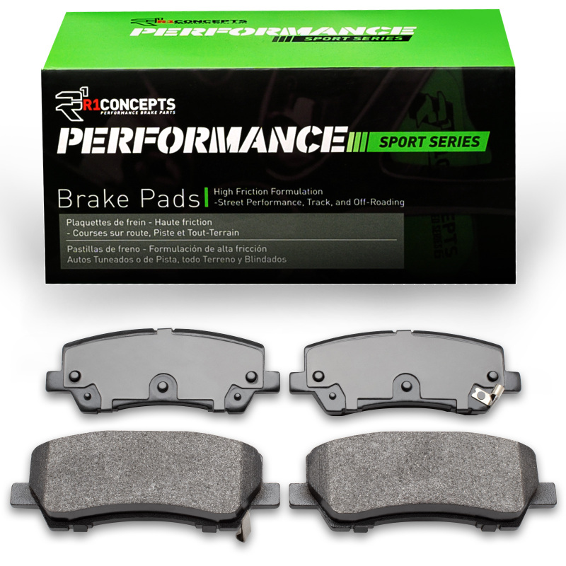 Ford Mustang Brake Pads - Rear - R1 Concepts - Performance Sport - `15-`23